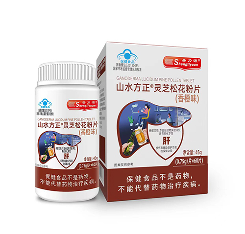 山水方正靈芝松花粉片